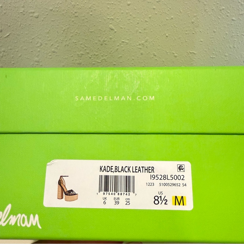 Sam Edelman Kade Ankle Strap Espadrille Heels Platform Sandals Size 8.5 NEW - Picture 15 of 16